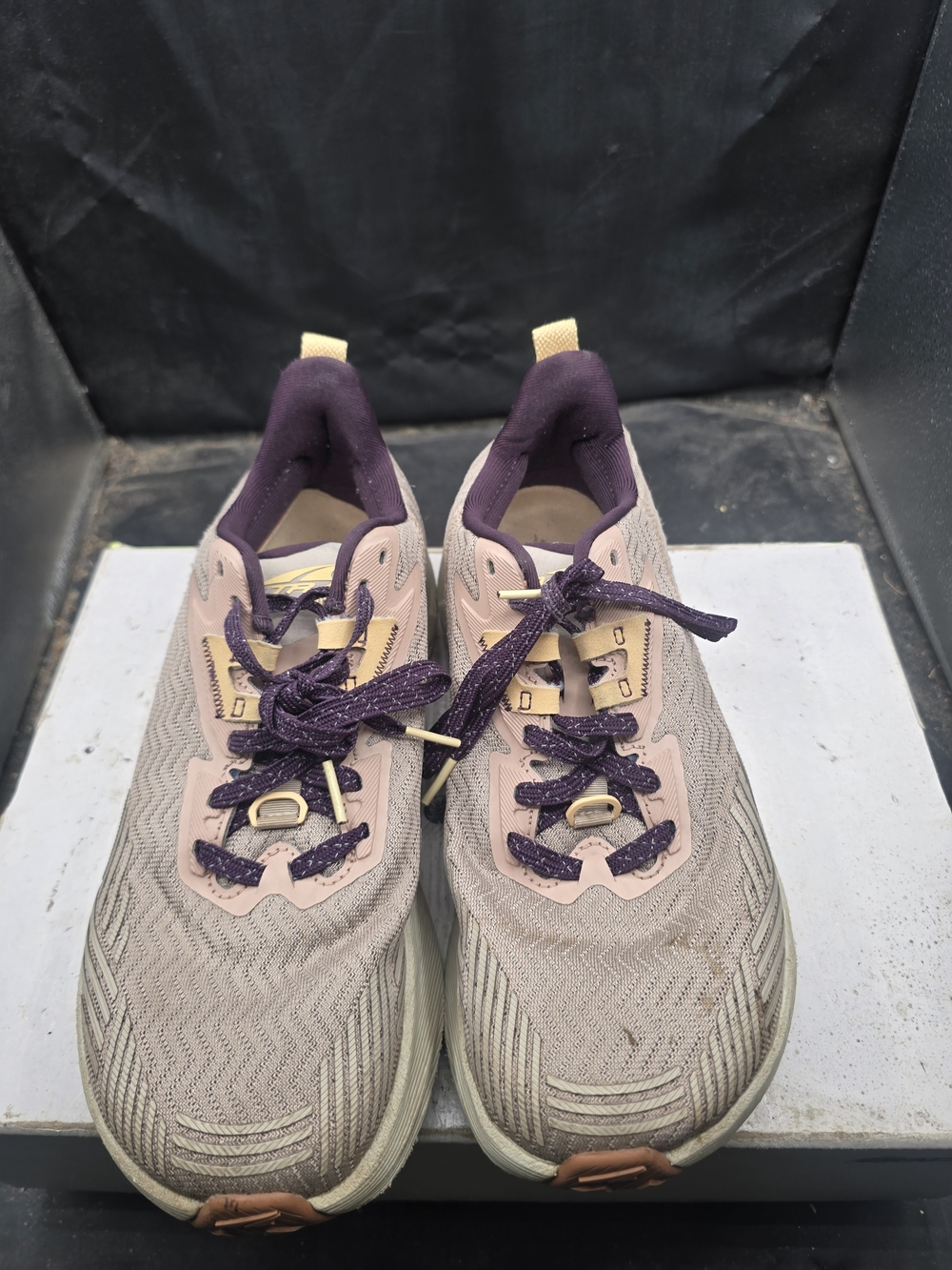 Altra Women’s Trail Running Shoes in Dusty Pink and Plum